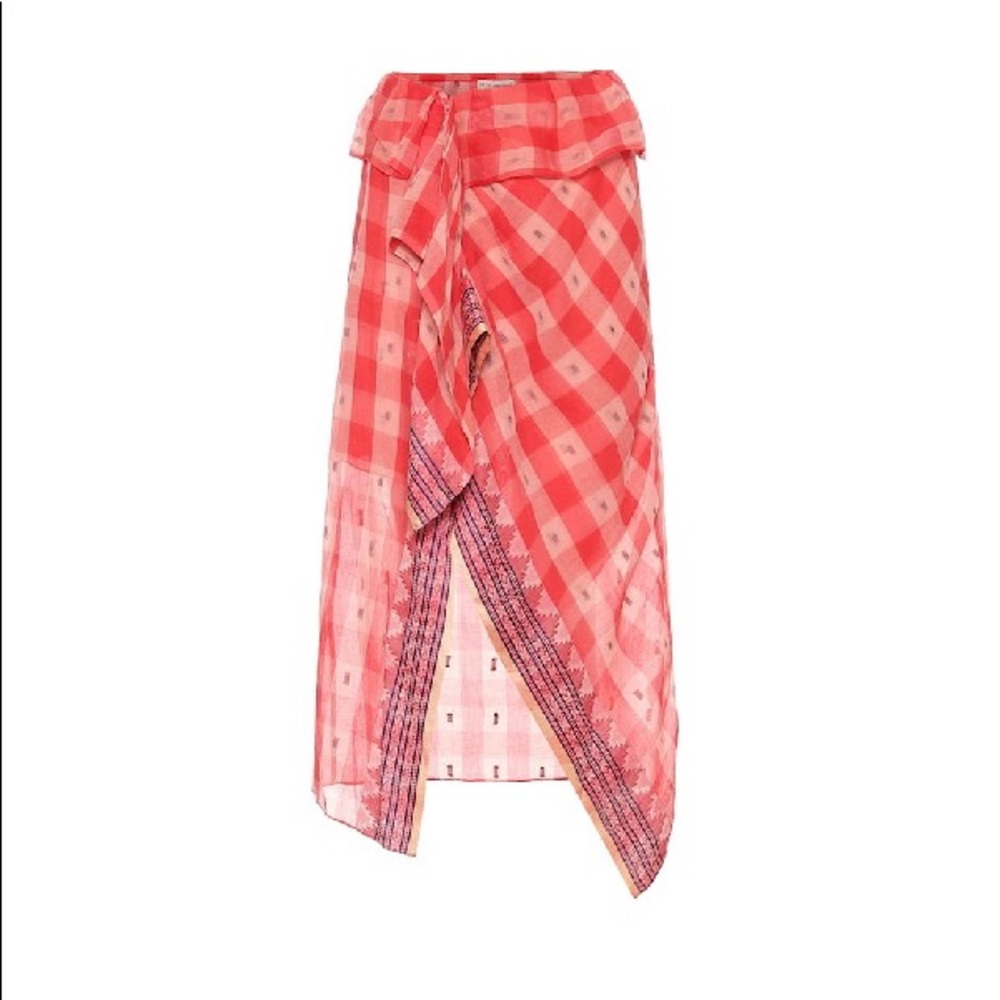 Woven skirt matching top listed separately